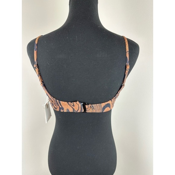 NWT Good American showoff curve top -chai swirl size 2 (M) - Picture 4 of 6